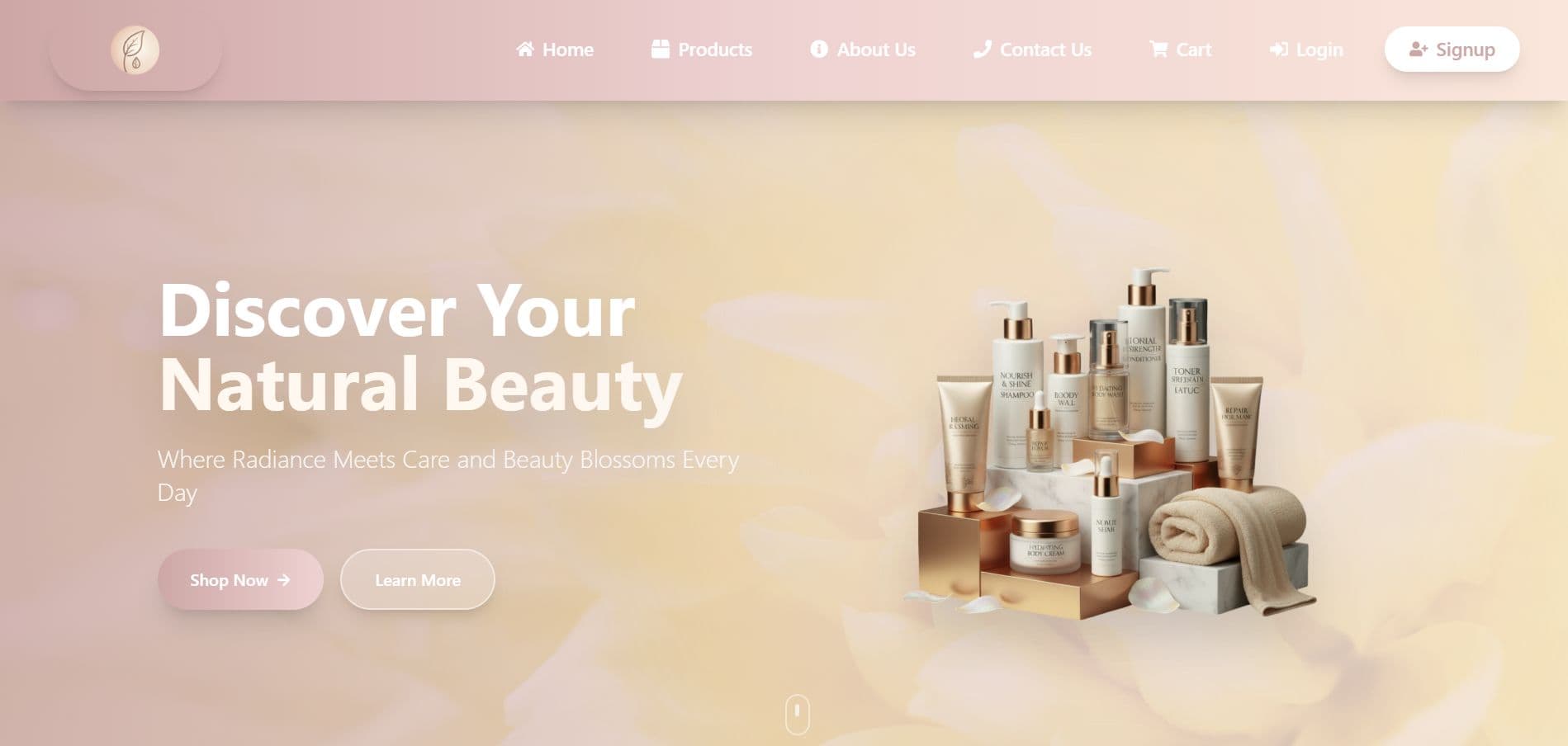 Beauty Products Platform